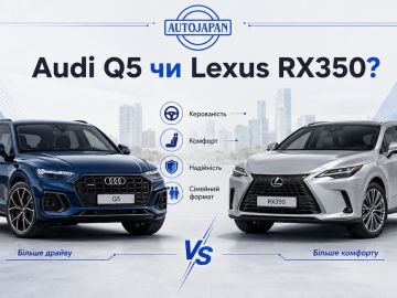 Audi Q5 или Lexus RX350 что выбрать?