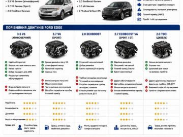 Ford Edge: какой двигатель лучше?
