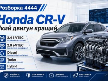 Honda CR-V какой двигатель лучше