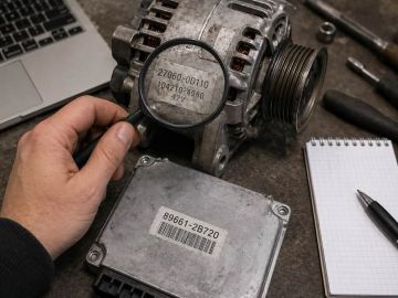 Как найти каталожный номер запчасти?