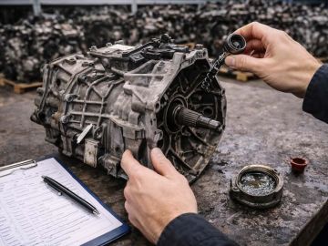 Как проверить коробку передач на авторазборке?
