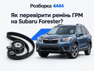 Как проверить ремень ГРМ на Subaru Forester?