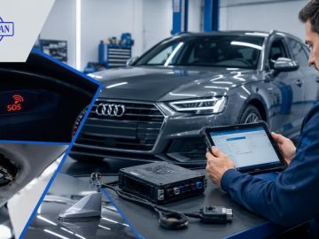 Как убрать ошибку SOS Audi?