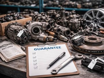 Яка гарантія на б/у запчастини? Яка гарантія на б/у запчастини?