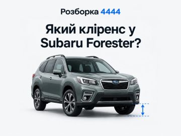 Какой клиренс у Subaru Forester?