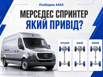 Мерседес спринтер какой привод?