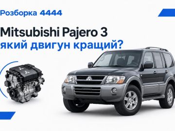 Mitsubishi pajero 3 какой двигатель лучше?