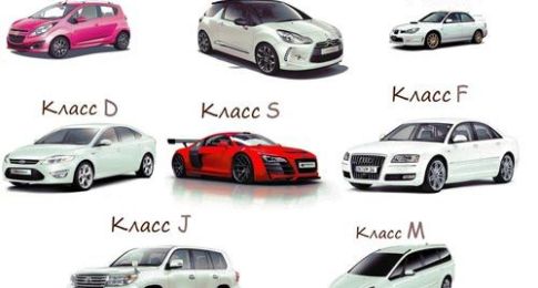 Классы легковых автомобилей: в чем разница?