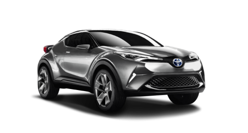 Toyota "зарядит" свой новый компактный кроссовер CH-R