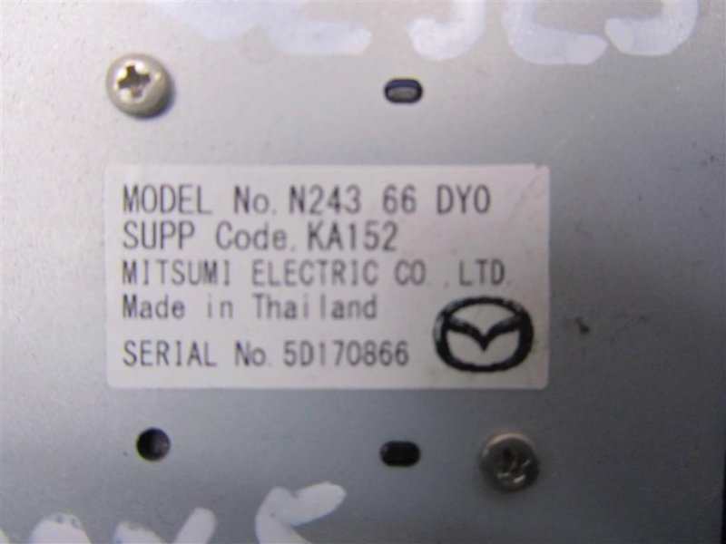 Антена MAZDA MX-5 15- N243-66-DY0 — 3