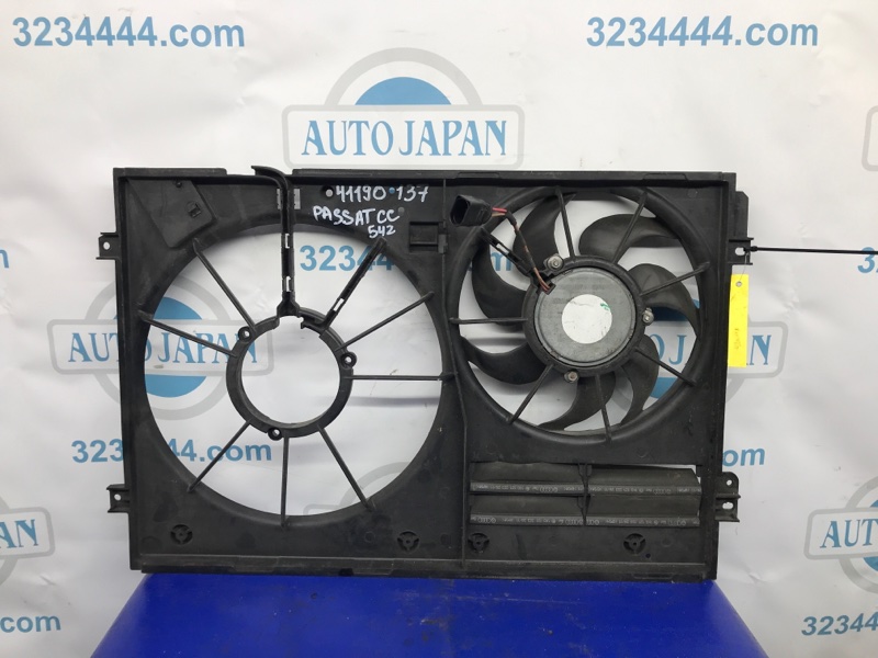 Дифузор вентилятора основного радіатора VOLKSWAGEN PASSAT CC 08-12 1K0 121 207 BC
