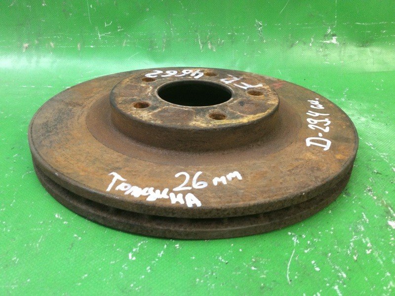 Гальмівний диск передній DODGE AVENGER 07-14 5105514AA — 3