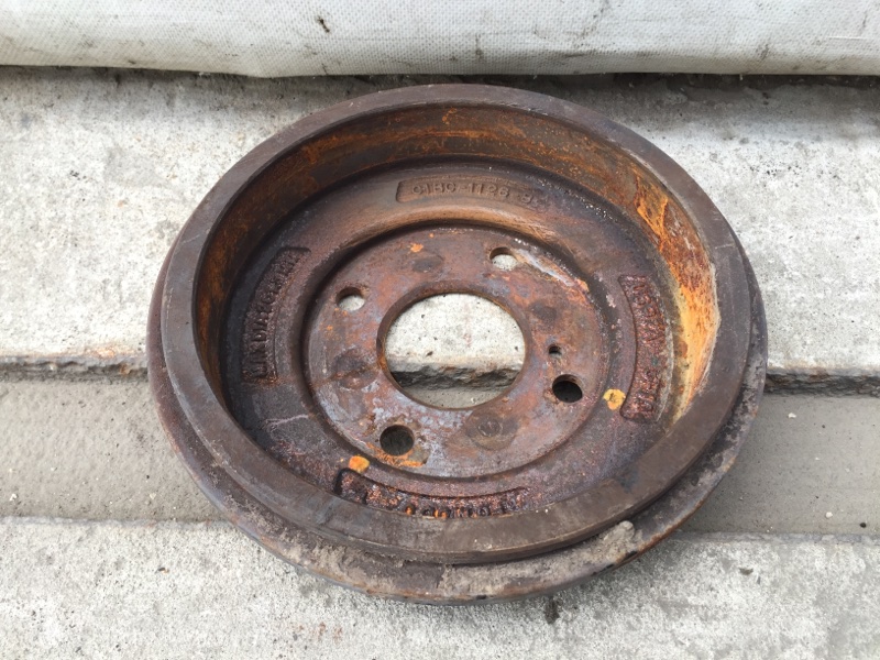 Гальмівний барабан FORD FIESTA 08-17 C1BZ-1126-A — 4