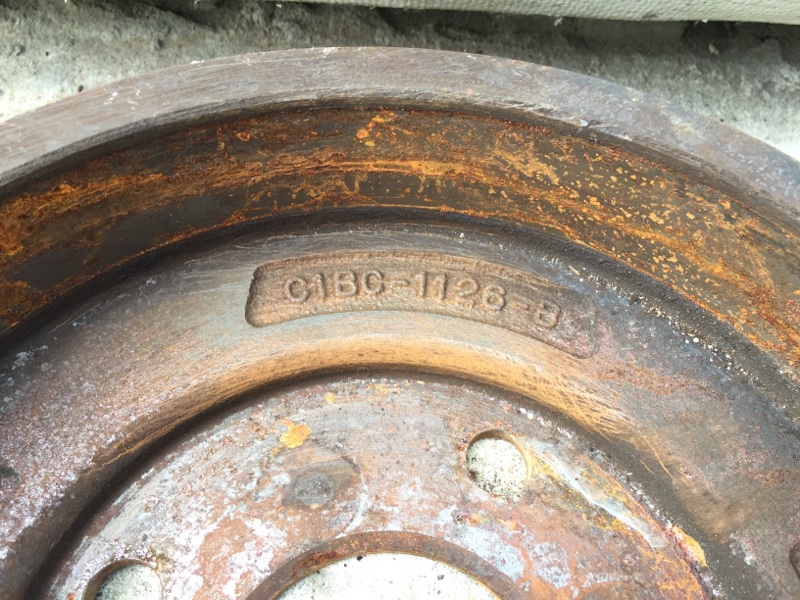 Гальмівний барабан FORD FIESTA 08-17 C1BZ-1126-A — 5