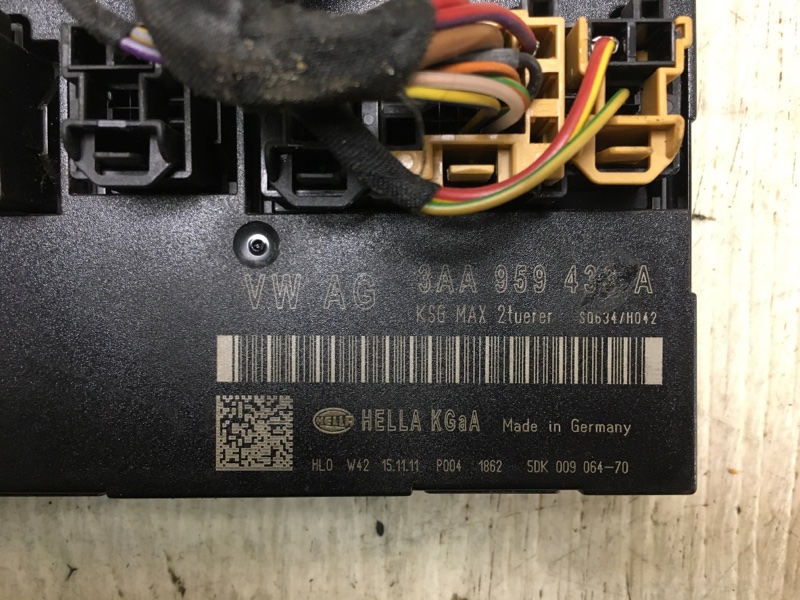 Блок комфорту VOLKSWAGEN PASSAT CC 12-18 3AA959433A — 4