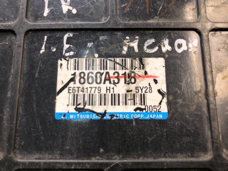 Блок керування двигуном MITSUBISHI LANCER IX 9 03-07 1860A318 — 5