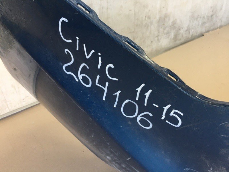 Бампер задній HONDA CIVIC 11-15 04715-TR3-A50ZZ — 2