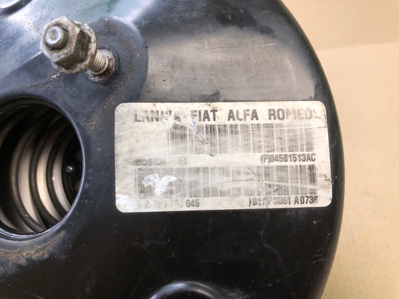 Вакуумний підсилювач гальм FIAT 500 (312/FF) 07-19 68096058AB — 4