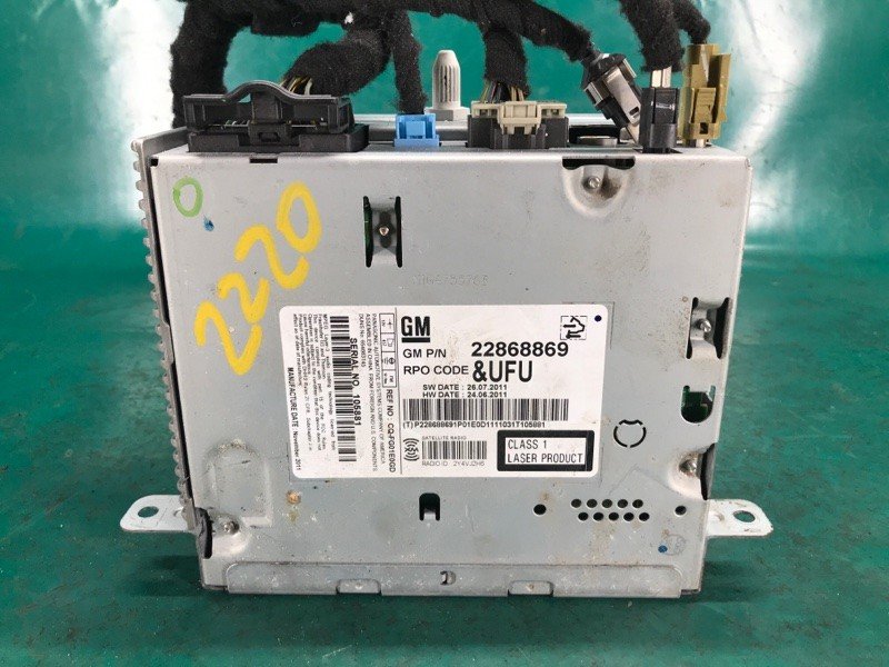 CD-чейнджер CHEVROLET VOLT 10-15 22916852 — 3