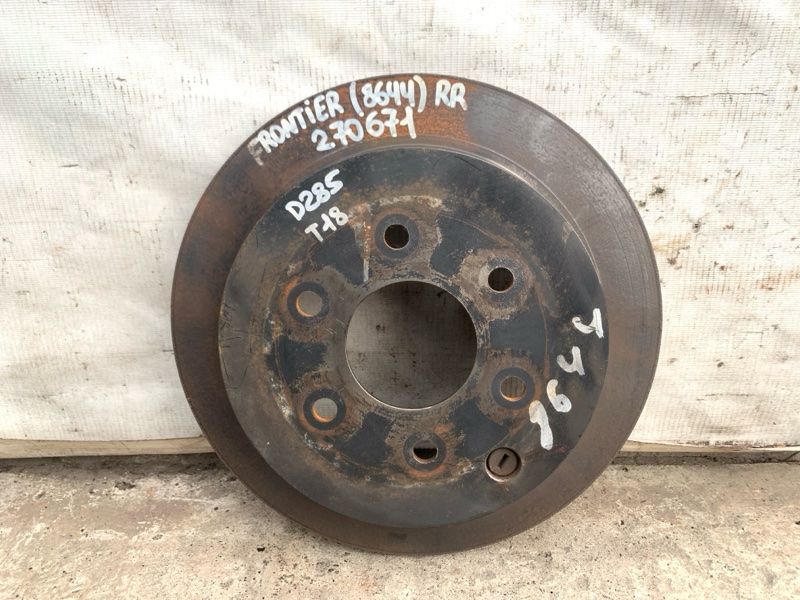 Гальмівний диск задній NISSAN FRONTIER 04-21 43206-9BE0C