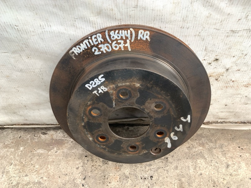 Гальмівний диск задній NISSAN FRONTIER 04-21 43206-9BE0C — 2