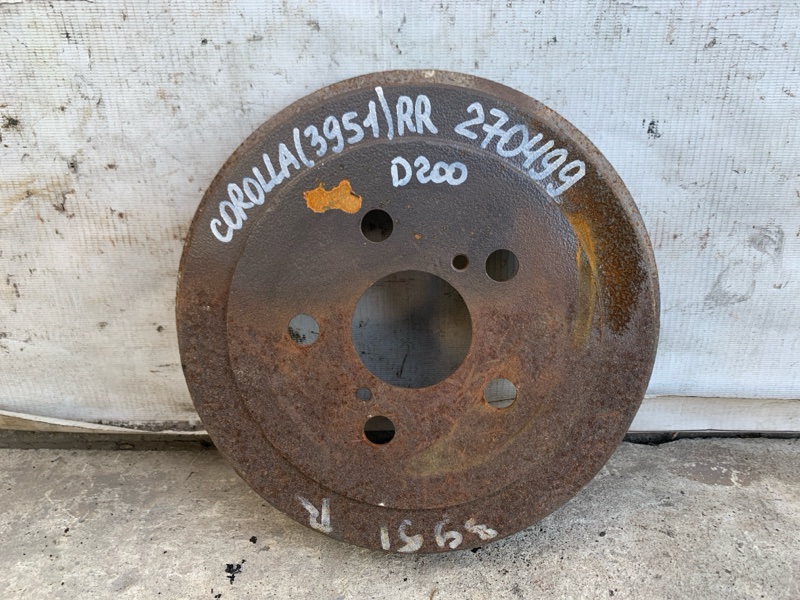 Гальмівний барабан TOYOTA COROLLA 120 00-07 42431-02100