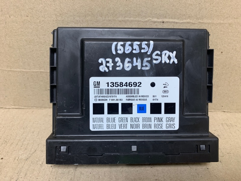 Блок комфорту CADILLAC SRX 09-16 13586043