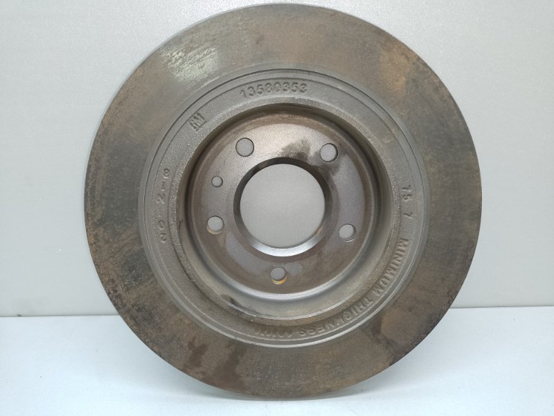 Гальмівний диск задній CHEVROLET MALIBU 15- 13583682 — 2