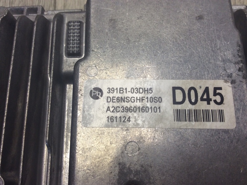 Блок керування двигуном KIA NIRO 16- 391A503DH7 — 2