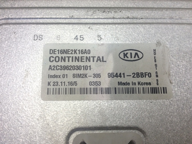 Блок керування АКПП KIA NIRO 16- 954412BBF0 — 3