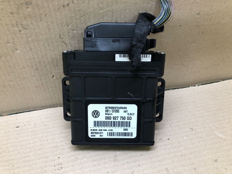 Блок керування АКПП VOLKSWAGEN TOUAREG 02-10 09D 927 750 GD — 2