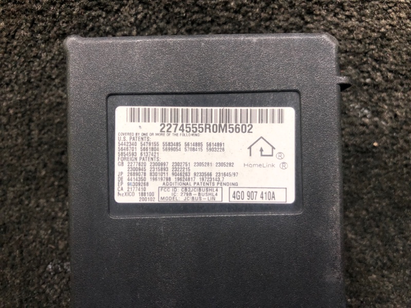 Блок електронний AUDI A6 (C7) 11-18 4G0 907 410 A — 3