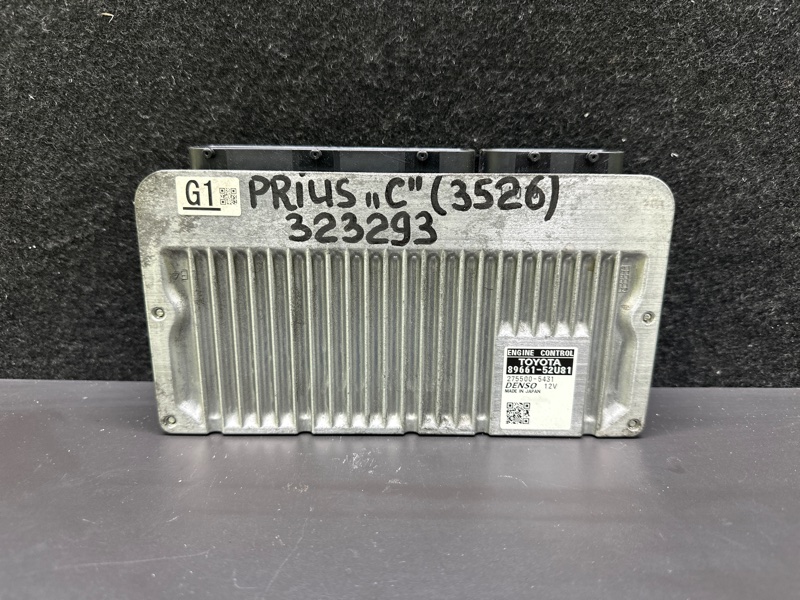 Блок керування двигуном TOYOTA PRIUS C/AQUA 11-14 89661-52U81 — 2