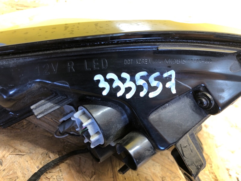Ліхтар зовнішній правий HYUNDAI IONIQ 19-22 92402G2200 — 2