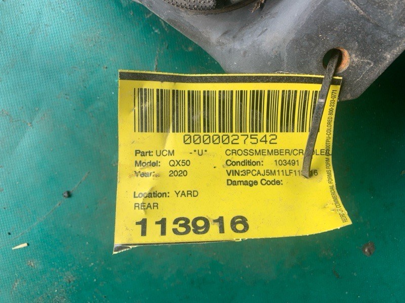 Балка задньої підвіски INFINITI QX50 18- 55400-5NA3A — 5