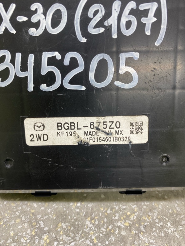 Блок електронний MAZDA CX-30 19- BGBL-67-5Z0 — 2