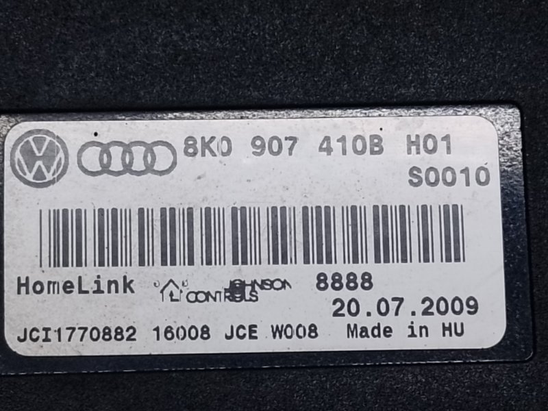 Блок електронний AUDI A5 07-17 8K0 907 410 B — 4