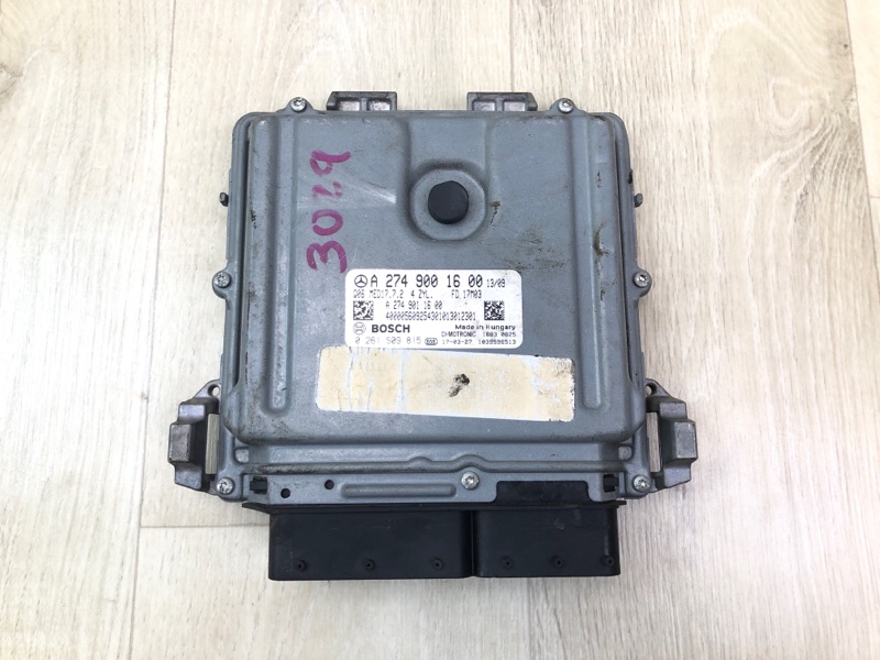 Блок керування двигуном MERCEDES C-CLASS W205 16-21 A 274 900 16 00 — 2