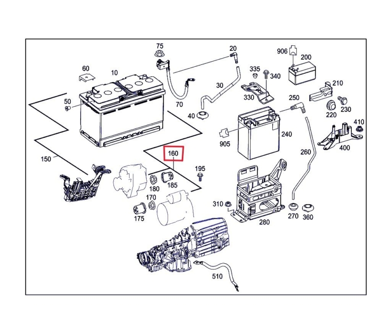 Утилізація MERCEDES GL-CLASS X166 12-16 A 166 440 95 08 — 3
