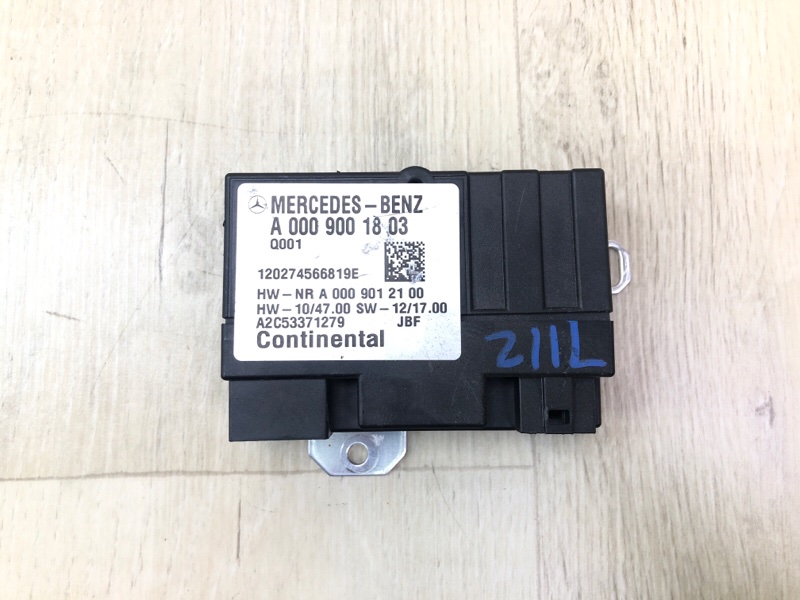 Блок керування паливним насосом MERCEDES GL-CLASS X166 12-16 A 000 900 18 03 — 2