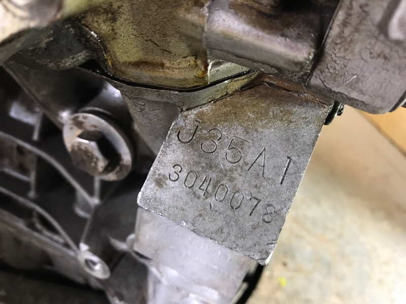 Двигун бензин HONDA ODYSSEY (RL1) 98-04 J35A1 — 5