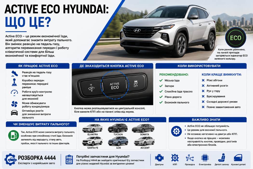 Active ECO Hyundai что это? | Разборка 4444 - фото 1
