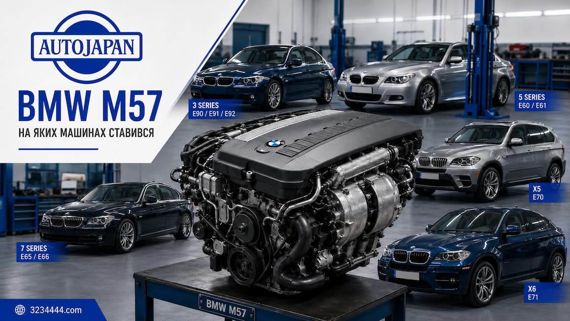 BMW M57 на каких машинах? | AutoJapan - фото 1