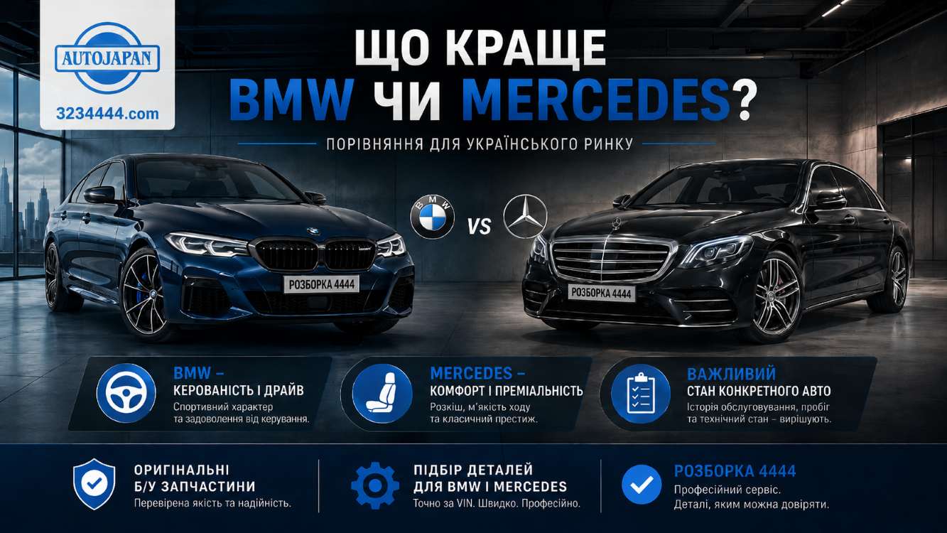 Что лучше BMW или Mercedes? | Разборка 4444 - фото 1