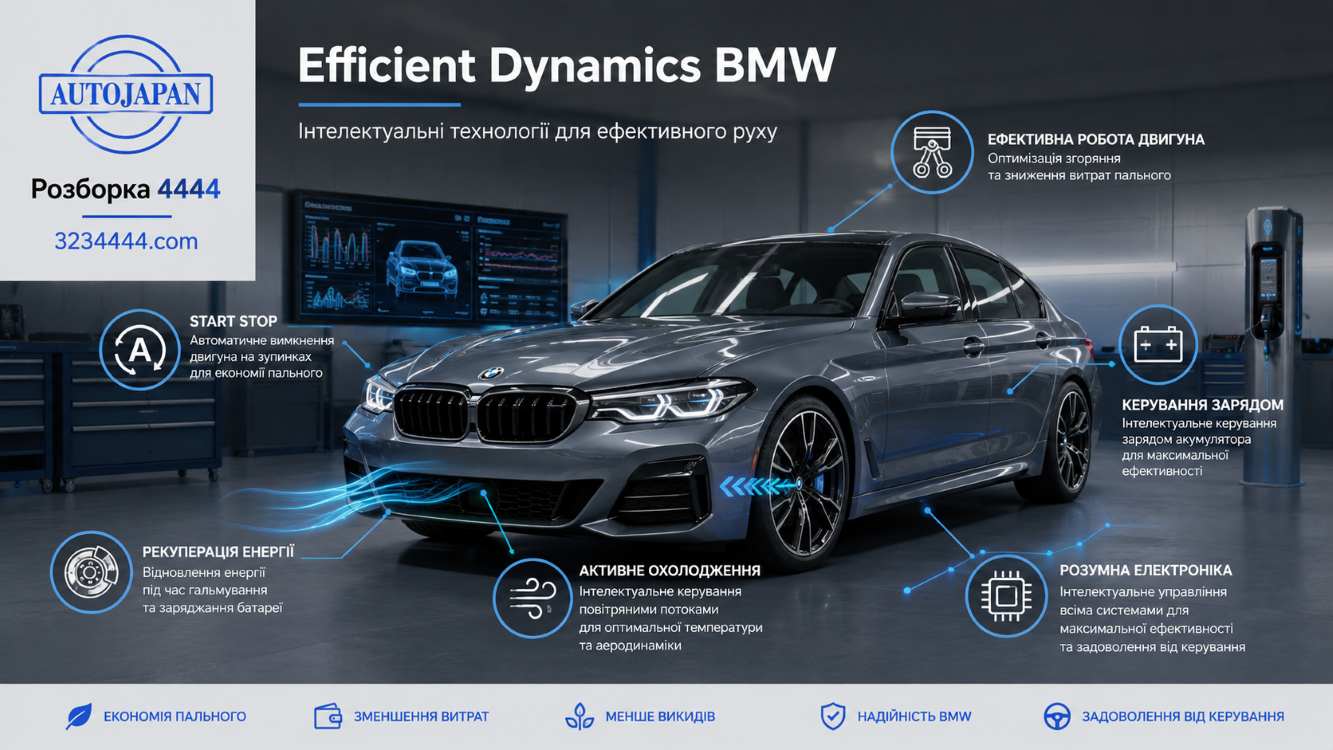 Efficient Dynamics BMW що це? | Розборка 4444 - фото 1