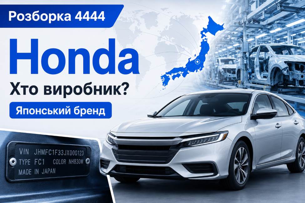 Хонда хто виробник - яка країна, чий бренд і де виробляють автомобілі Honda? - фото 1