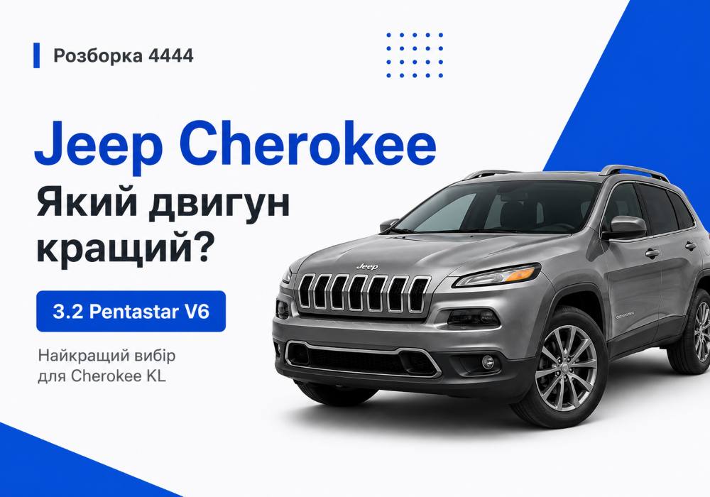 Jeep Cherokee какой двигатель лучше? | Разборка 4444 - фото 1