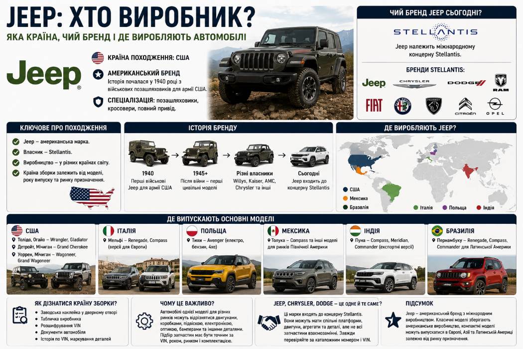 Jeep кто производитель? | Разборка 4444 - фото 1