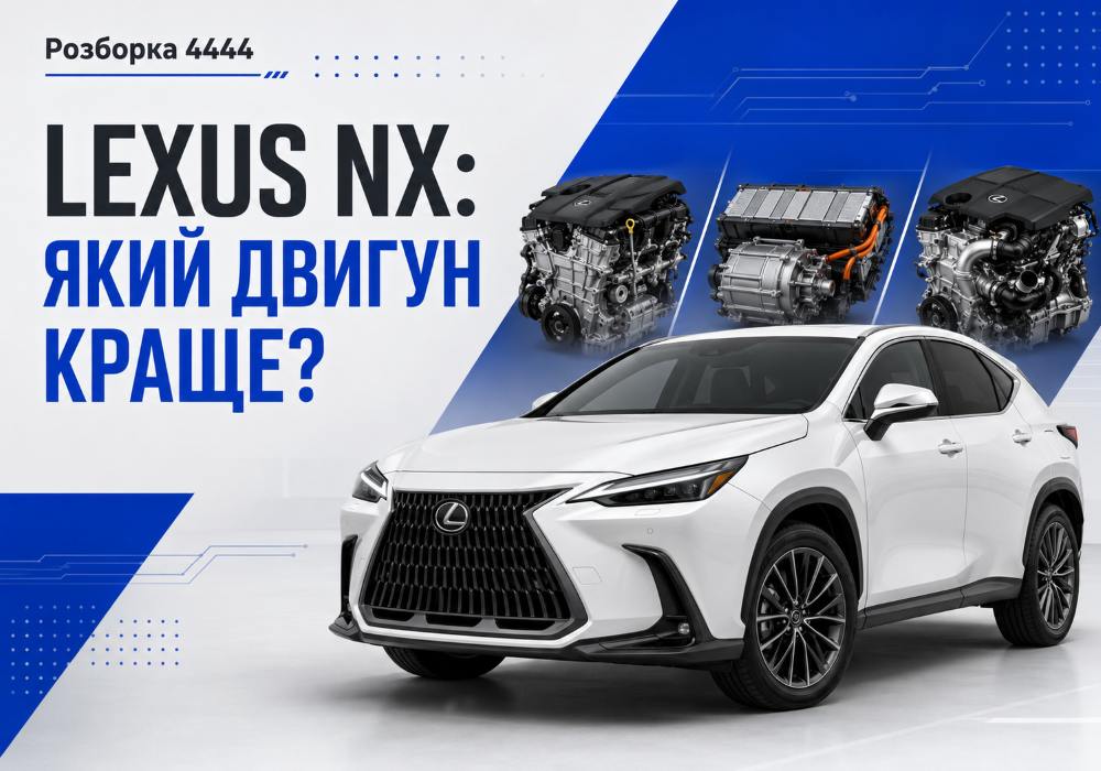 Lexus NX какой двигатель лучше выбрать? | Разборка 4444 - фото 1