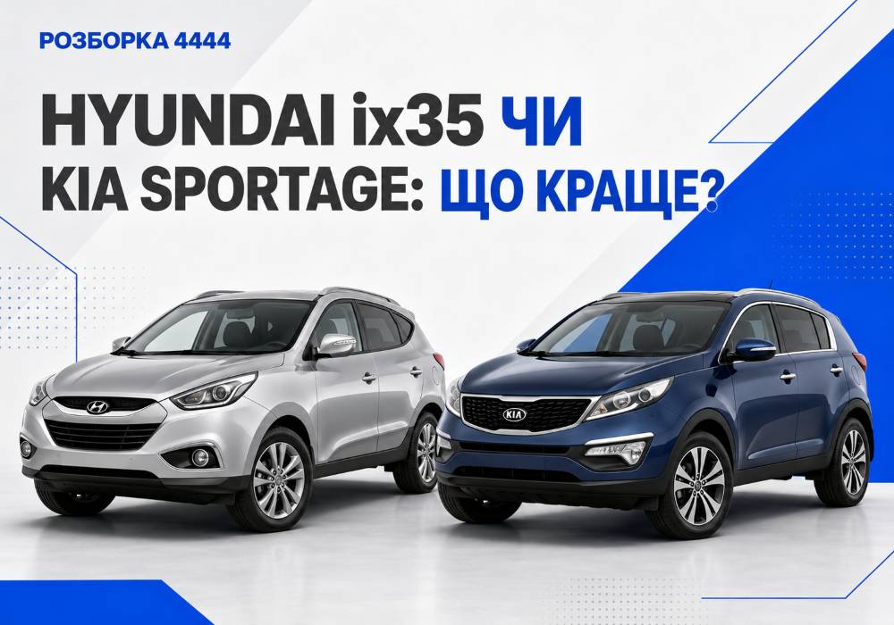 Что лучше Hyundai ix35 или Kia Sportage? - фото 1
